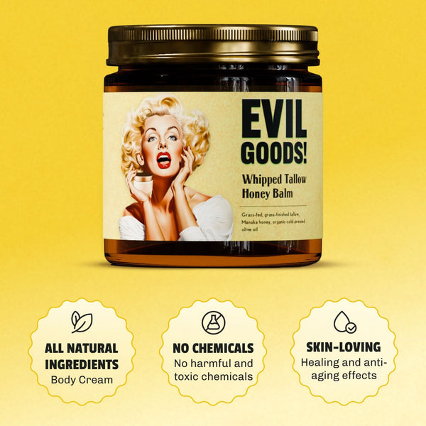 EVIL GOODS Whipped Beef Tallow and Honey Balm