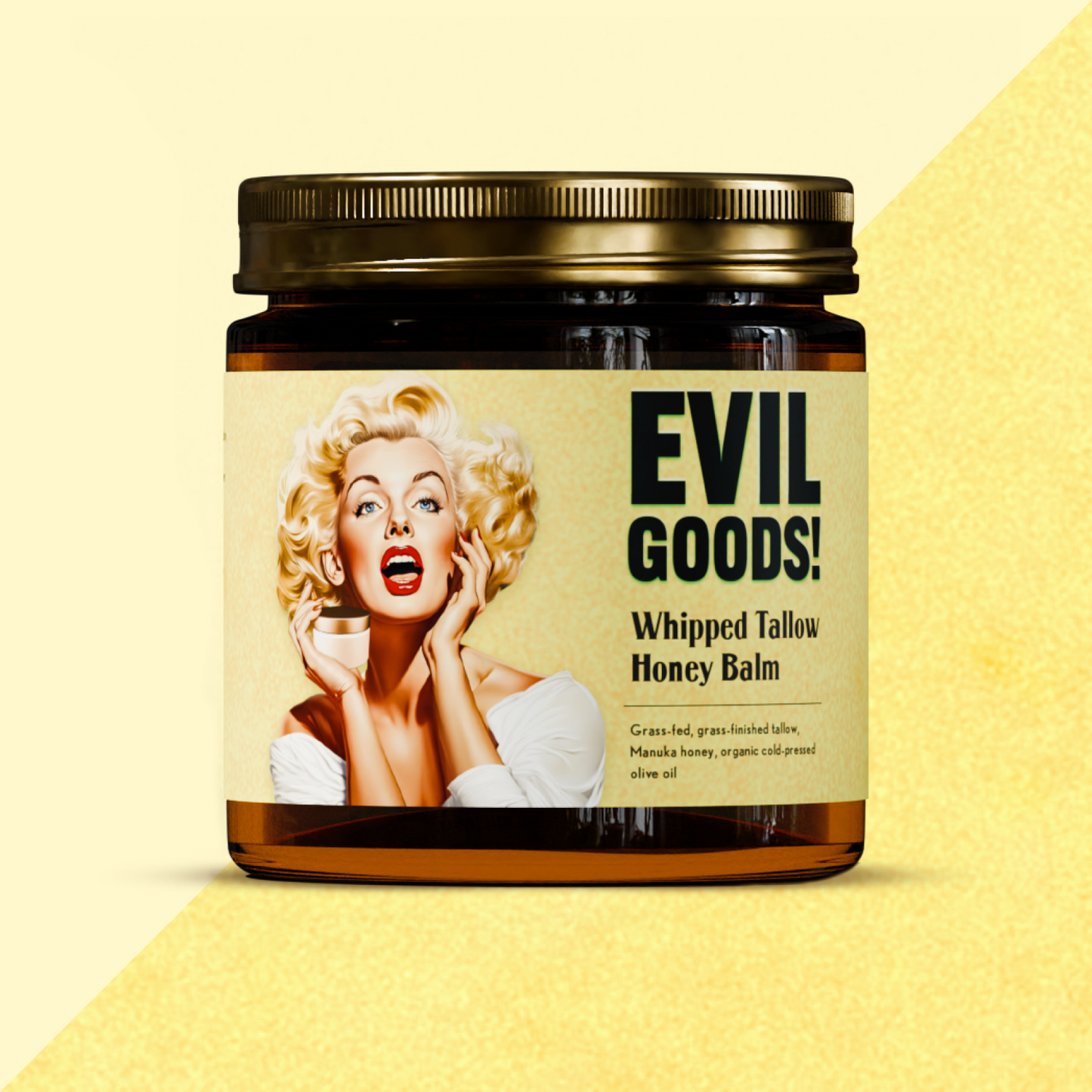 EVIL GOODS Whipped Beef Tallow and Honey Balm